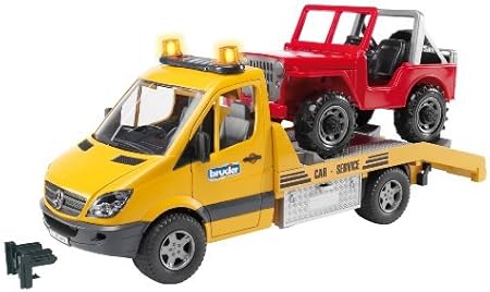 Amazon ブルーダー Mb レッカークレーン クロスカントリー Br フリクションカー おもちゃ