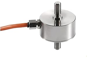Mini Load Cell Force Weight Sensor,Test Tension Compression Force,Accuracy 0.02% Stainless Steel(0-10KG(M5))