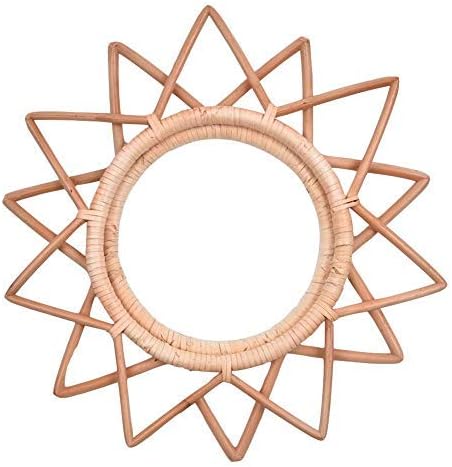 K Planet Wall Mounted Rattan Frame Nordic Wall Decor Hanging Pendant For Mirror Photo Innovative Living Room Bedroom Amazon Ca Home Kitchen