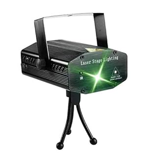 EYUVAA LED Multicolor RGB Laser Party Lights Projector Led Home Decor Lights Stage Lights Diwali Lights for Decoration Party Home Show Birthday Wedding Holiday