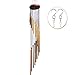 Long Wind Chimes Outdoor, Upgraded 36” Wind Chimes with 18 Aluminum Alloy Tubes Large Wind Chimes with Free 2 Pack Hooks, Perfect Decoration for Patio, Balcony and Indoor (Golden)