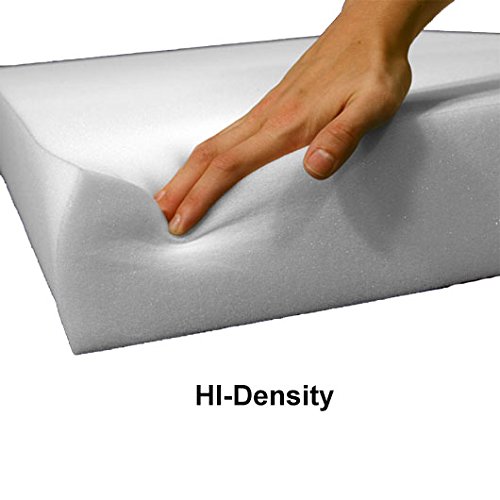 IZO Home Goods Premium HI-Density Cushion and Upholstery Poly Foam Padding 1" x 27" x 76"