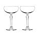 Libbey Speakeasy Coupe Glass 7 oz - 2 Pack w/ Pourer