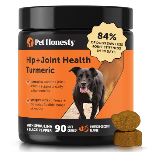 Pet Honesty Turmeric Hip and Joint Supplement for Dogs
