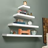 Cadence Floating Shelf in White - 10 x 36