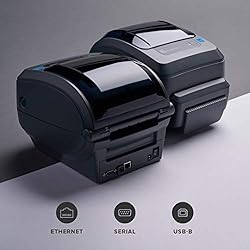 Zebra GX430t Thermal Transfer Desktop Printer Print