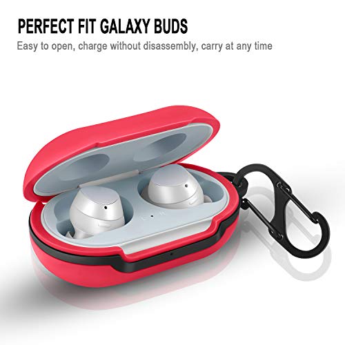 Galaxy Buds Case, LiZHi Protective Silicone Cover for Galaxy Buds Plus