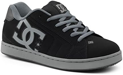 DC SureGrip Mens Net SG Black/Grey Slip Resistant Work Shoes