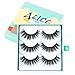 ALICE Faux Mink Lashes 3D False Eyelashes Glamour 3 Pairs