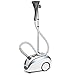 Ivation 1500-Watt Powerful Valet Fabric & Garment Steamer with 4 Steam Levels, Foot Operated On-Off Switch & Telescoping Rods - Smooth-Rolling Casters
