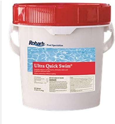 ADVANTIS TECHNOLOGIES 20806A ROBARB Ultra Quick Swim Shock Oxidizer, 25-Pound Pail (1/EA)
