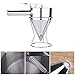 Piston Funnel Stainless Steel Confectionery Funnels with Stand Batter Dispenser Bakery Use Cake Decorating Tool