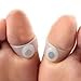 Bestpriceam 2 PCS Slimming Silicone Foot Massage Magnetic Toe Ring Fat Weight Loss Health