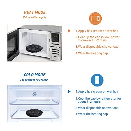 Deep-Conditioning-Hair-Treatment-Cap-Cordless-Microwavable-Heat-Hat-for-Steaming-Hair-Styling-Cap-Heat-Therapy-Thermal-Spa-Hair-Steamer-Gel-Cap-Black