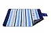 Michael Josh Large Outdoor Picnic Blanket, Water-Resistant Handy Mat Tote, Soft Fleece Material Camping Tote Mat Great for Beach Camping Travelling on Grass Sandproof (Blue, 59