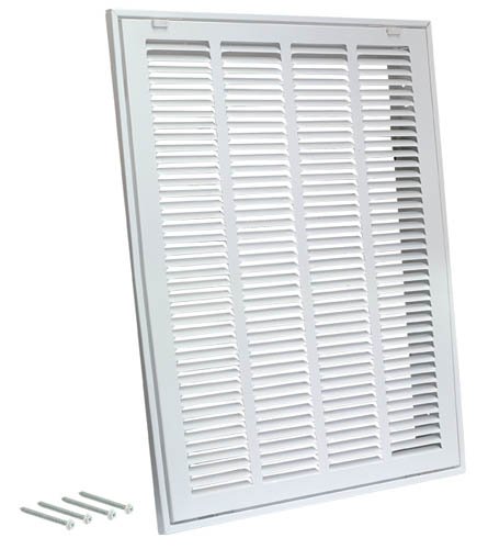 EZ-FLO 61632 Return Air Grille 1 x 22.69 x 22.69" White