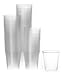 Settings [200 Count - 5 Oz Cups] Clear Disposable Plastic Drinking Cups Great For Juice, Water, Soda, Beer, Use At Party, Home, Office, Picnic, BBQ, Or Event, 2 Packs