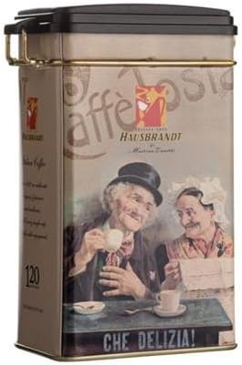 Hausbrandt Anniversario Tin with Nero Espresso 8.8oz/250g (550)