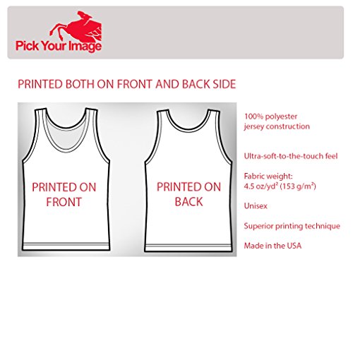 Older television projector CRT RGB allover printed American Apparel Racerback Tank - Thumbnail 2