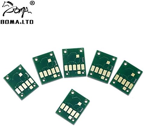 Printer Spare Parts, Pgi480 Pgi-480 Cli-481 Refill Ink Cartridge With Permanent Chip for Can0n Pixma Ts6140 Tr7540 Tr8540 Ts8140 Ts9140 Printers - (Type: Pgi-480 Chip 6 Color)