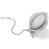 Windspeed Stainless Steel Mesh Tea Infuser Ball Strainer,Tea Interval Diffuser for Tea Dia 4.5cm