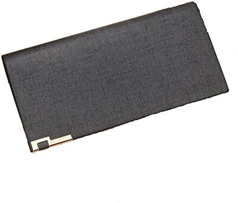 Men's Long Wallet Scrub Business Men Wallet Gray