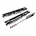 Hot Racing YEX56C01 Aluminum Channel Rear Link Stiffeners for Axial Yeti XL