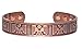 Thunderbird Solid Copper Phoenix Magnetic Therapy Celtic Cuff Bracelet 2000 Gauss Each Magnet