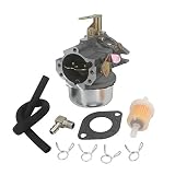 KIPA Carburetor for Kohler 4785322 4785323-S 4705313 K241 K301 10Hp 12Hp M10 M12 John Deere Mower Cast Iron Engine 100 102 104 122 123 124 125 126 127 128 129 Cub Cadet Tractor Fuel Filter Gasket