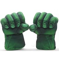 Eden Fghk 2pcs/1set Plush The Incredible Hulk Gloves 11" Superhero Figure Hulk Toys Children Christmas Kids Toy