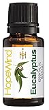Eucalyptus Essential Oil - 100% Pure Undiluted, Therapeutic grade, Respiratory, Mental Alertness, Muscle Ease - by HopeWind Health