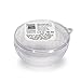 Darice Clear Plastic Acrylic Fillable Ball Ornament 80mm - Pack of 6