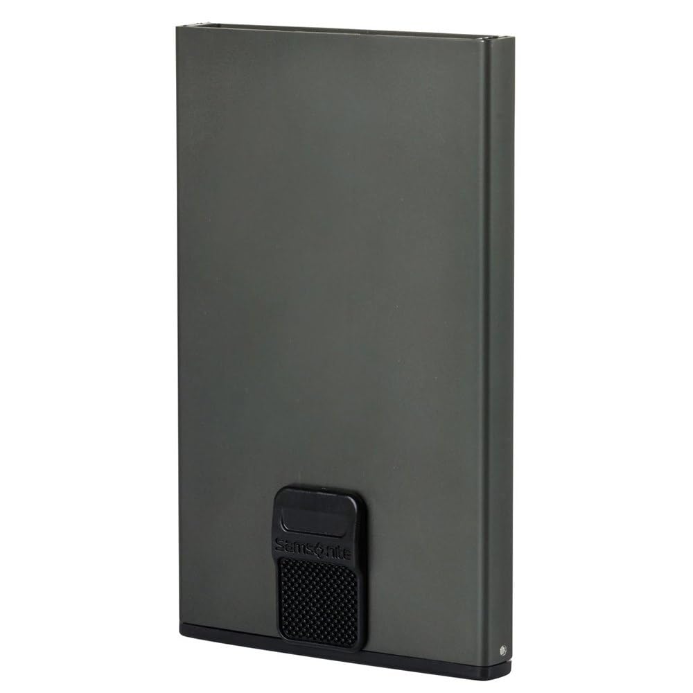 Samsonite Alu Fit SLG - Card Case, 10.2 cm, Gray (Anthracite)