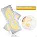 24K Gold Collagen Eye Mask, 20 Pair Bright Eye Firming Reduce Dark Circles and Puffiness Anti-aging Eye Care Pads, Under Eye Patches For Men and Women (Big eye mask)