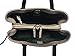 Kate Spade New York Laurel Way Evangelie Saffiano Leather Shoulder Bag Handbag, Almondine, Black