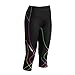CW-X Conditioning Wear Women's 3/4 Length Stabilyx Tights, Black