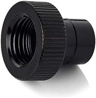 Touchaqua Female G1/4" to Male Adjustable Link Pipe 16-22MM, Glorious Black