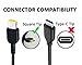 Power Supply Converter Charger Cable Adapter For Lenovo ThinkPad X1 Carbon 0B47046 Laptop Lenovo Ideapad Yoga 11, 11s, 13, 2 Pro, Flex 14, 15 ; Lenovo ThinkPad Helix, x240, Carbon X1 (5 Pack)