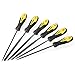 JawayTool 6pc Carbon Steel Needle File Small Wood Rasp Set Soft Grip