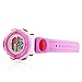 AZLAND Waterproof Time Teacher Kids Children Girls Sports Digital Watches,Alarm,Chime,Stopwatch,Date/week/month,Silicon Strap, Pink
