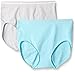Ellen Tracy Women's Seamless 2 Pack Full Brief Panty