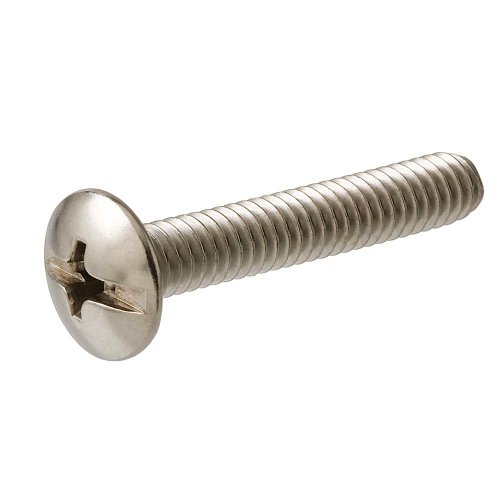 Crown Bolt 30212 1/4 Inch-20 x 1-1/2 Inch Truss-Head Combo Stainless Steel Machine Screws, 25-Count