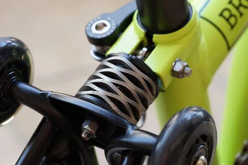 London Craftwork Carbon Steel Suspension Spring full set for BROMPTON incl disc and bolt