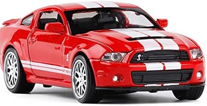 Amazon Cbppシミュレーション合金ダイキャスト 1 32 玩具車マスタングシェルビー Gt500 車モデル金属おもちゃの音と光おもちゃの車のる ミニカー ダイキャストカー おもちゃ