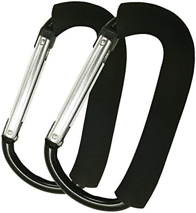 My Little Baby Handy Stroller Hooks, Buggy Hooks Clips for Hanging Diaper bag Shopping bag Groceries 2 Pack