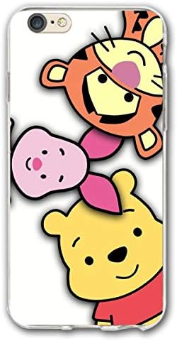 SWDFFG iPhone 6 Plus iPhone 6s Plus Case- Stylish Winnie The Pooh PC Slim Shockproof Flexible Back Protective Case for iPhone 6/6s Plus