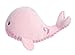 Aurora World Whale Plush, Spouts Pink, Small
