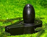 2.5" Inch Rare Black Narmadeshwar Shivling Shiva