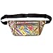 Dolores Holographic Flat Fanny Pack Waist Bags for Women Men Stylish Shiny Rave Festival Hip Fanny Pack Sport Bag Travel Wallet Gold