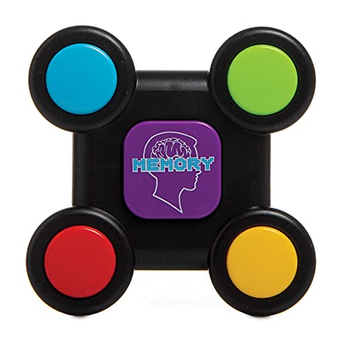 Rugged Racers Kids' Electronic Handheld Memory Training Game Light Up Brain Teaser, Pocket
